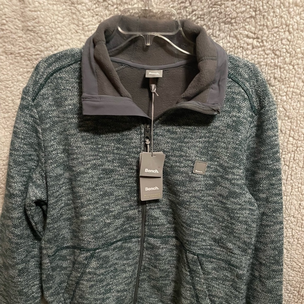 11BM.- Bench Nem Zip Thru Sweater. Size Medium.